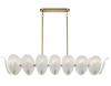 MONTE 16 LIGHT RECTANGULAR PENDANT